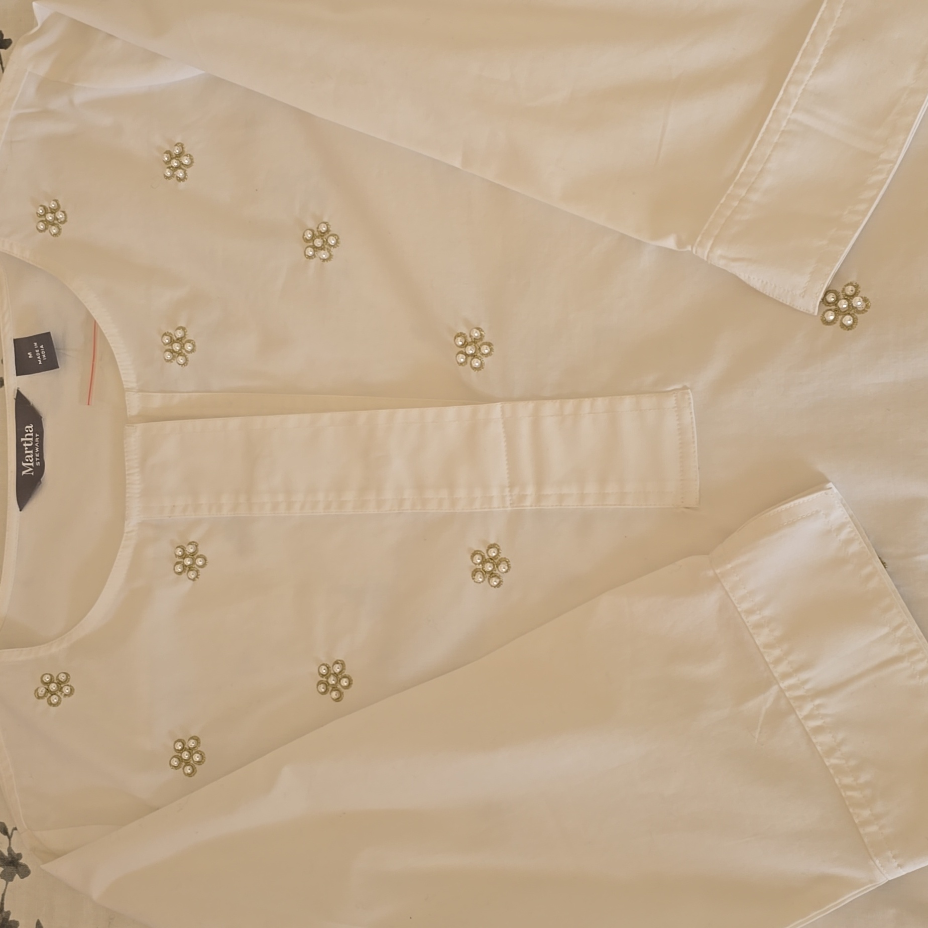 Nwot Martha Stewart Cotton Top M Nwot Martha Stewart Cotton Top M